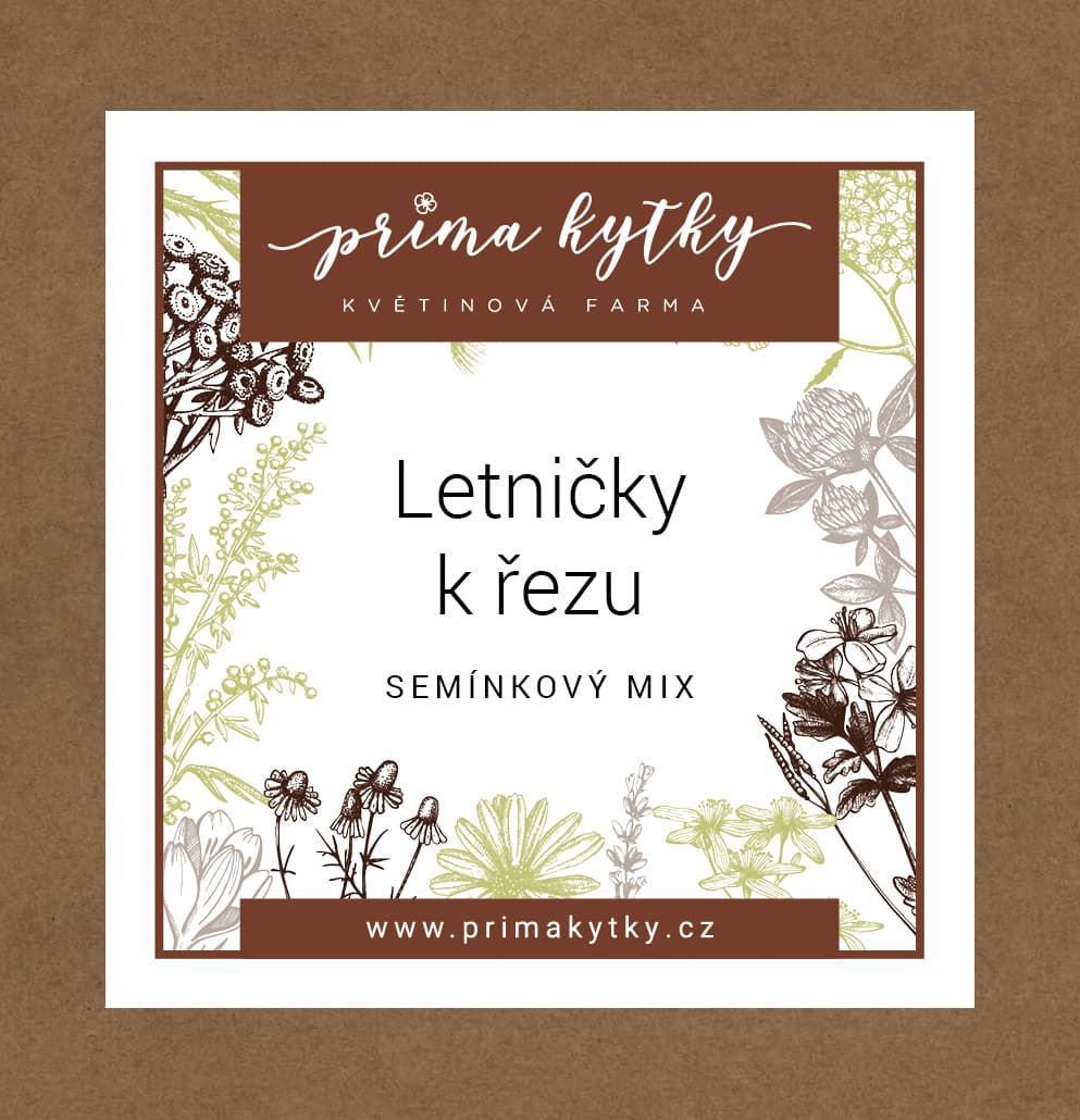 Prima kytky Mix květinových semínek "Letničky k řezu"