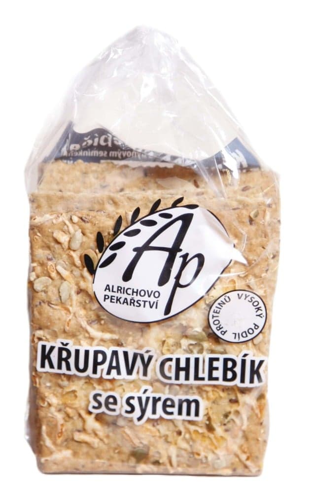 Alrichovo pekařství Křupavý chlebík se sýrem