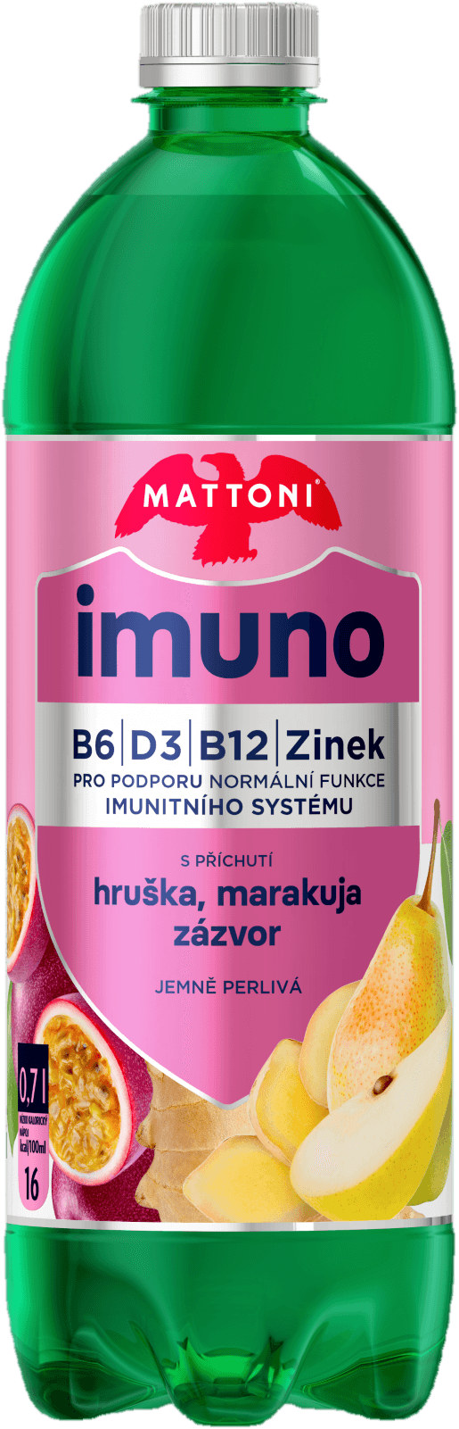 Mattoni Imuno hruška, marakuja a zázvor