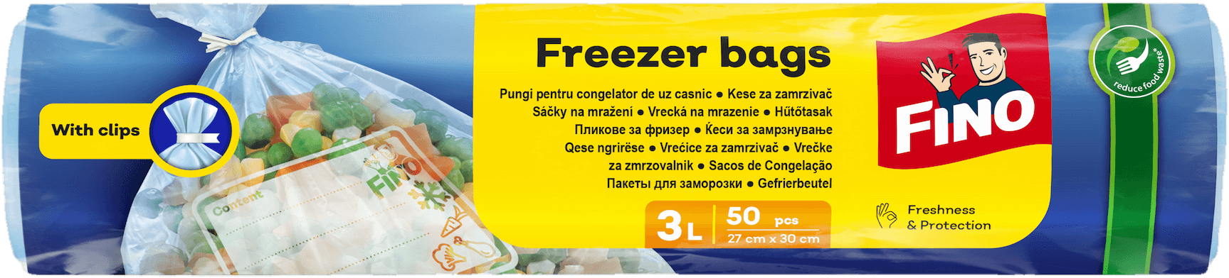 Fino Sáčky na mražení 3 l