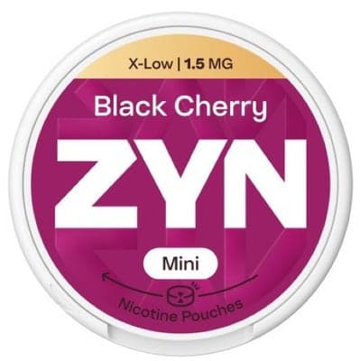 ZYN Black Cherry 1,5 Mini, 8 g (3,8 mg)