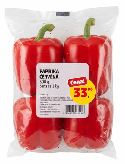 Paprika červená
