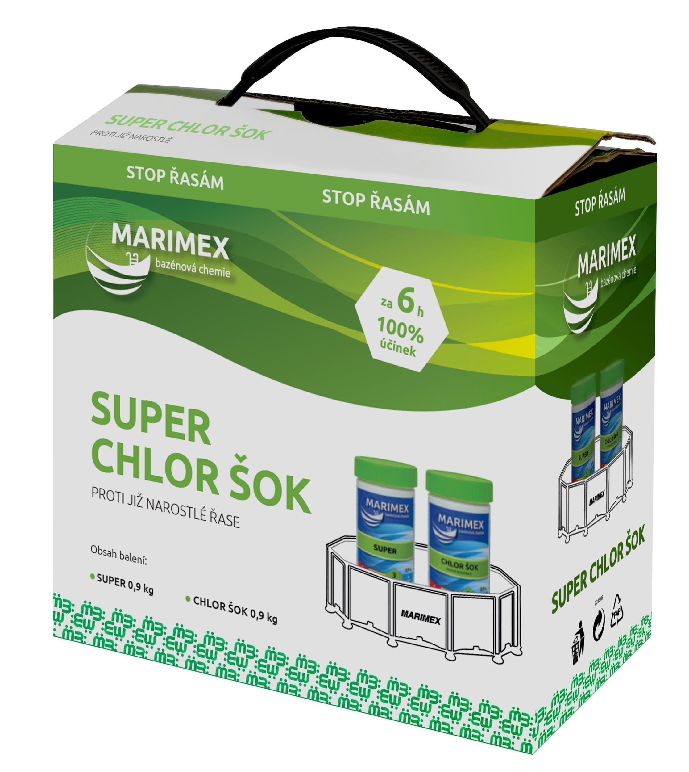 Marimex Super Chlor Šok 2x0,9 kg