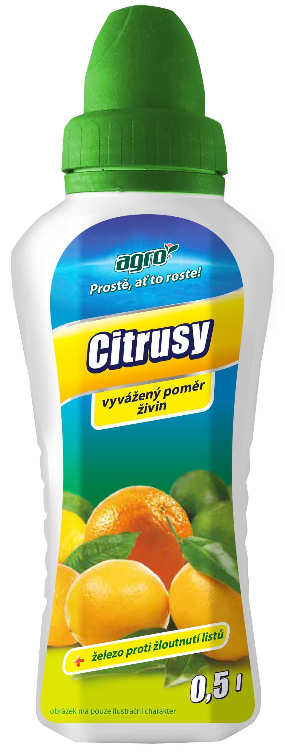 AGRO Kapalné hnojivo pro citrusy 0,5 l