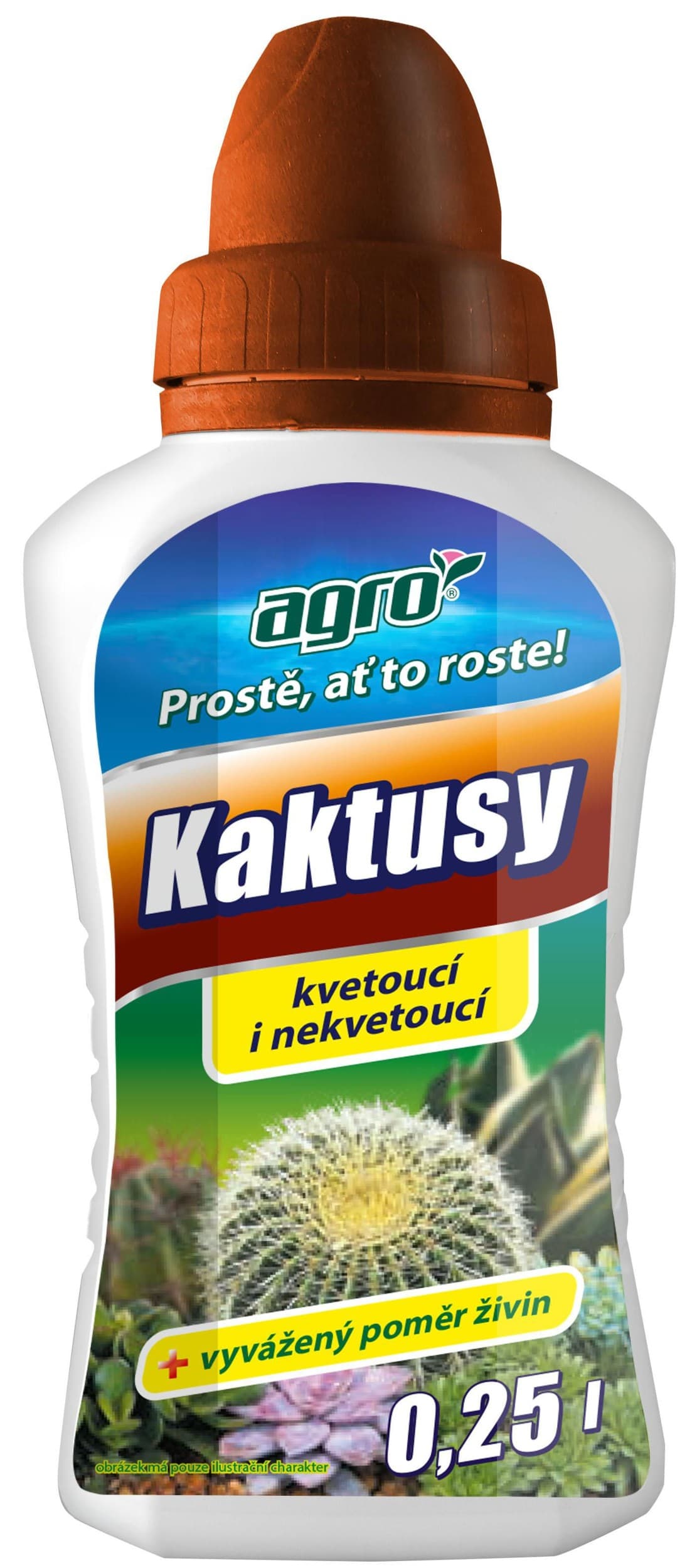 AGRO Kapalné hnojivo pro kaktusy 0,25 l