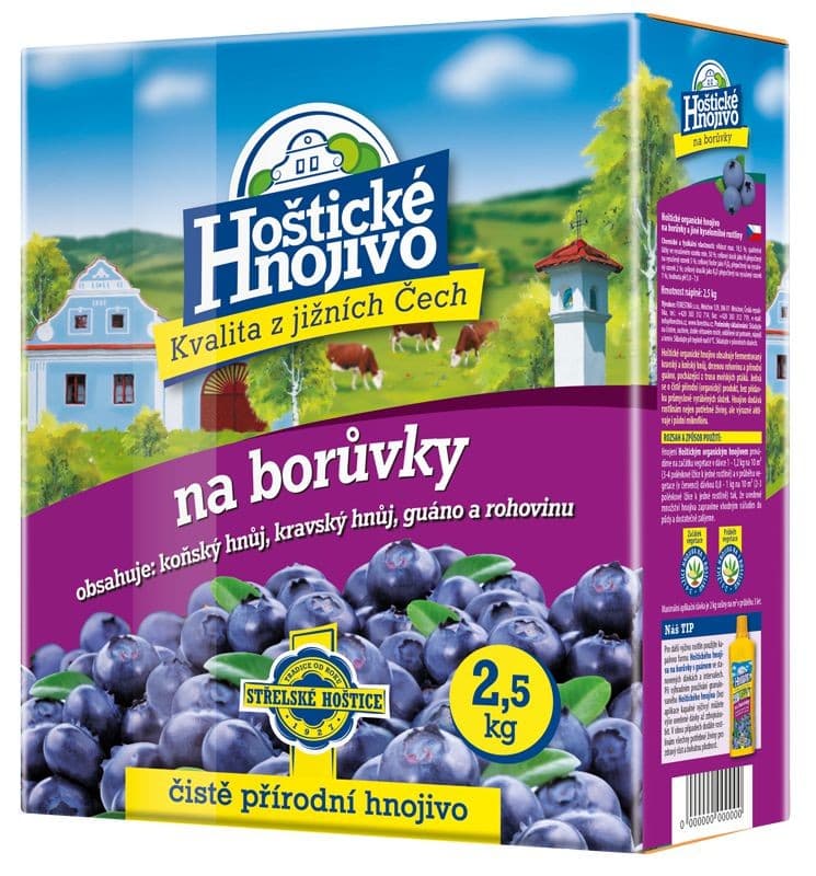 Forestina Hoštické hnojivo na borůvky 2,5 kg