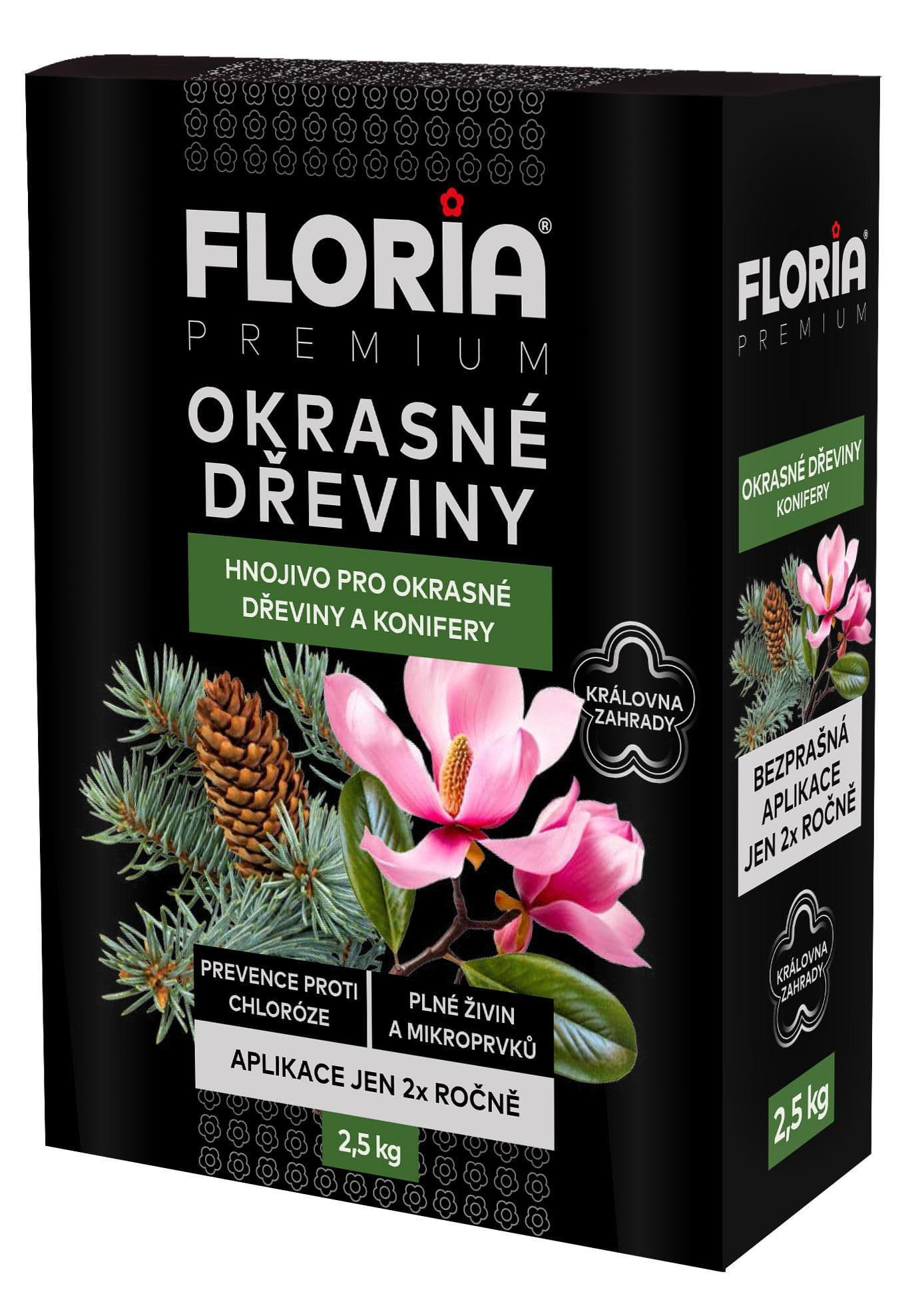 FLORIA Hnojivo pro okrasné dřeviny a konifery 2,5 kg