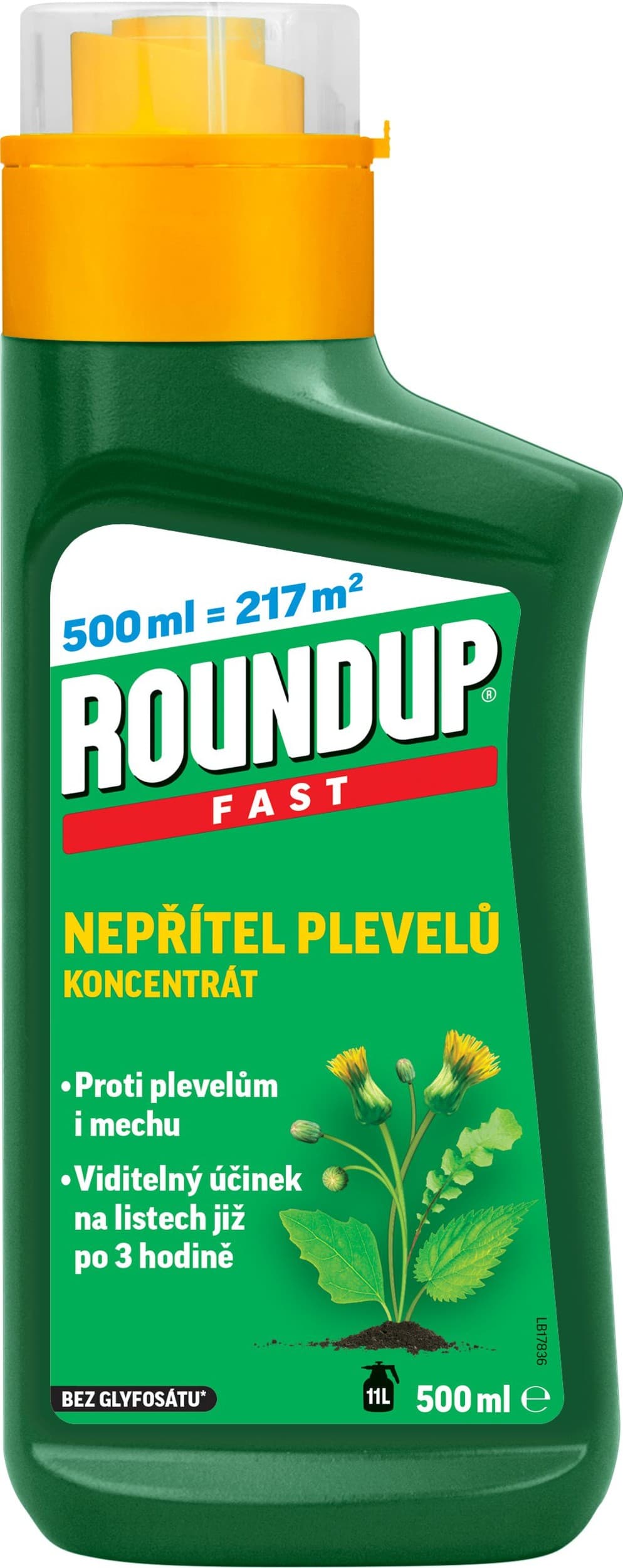 Roundup Fast koncentrát 500 ml