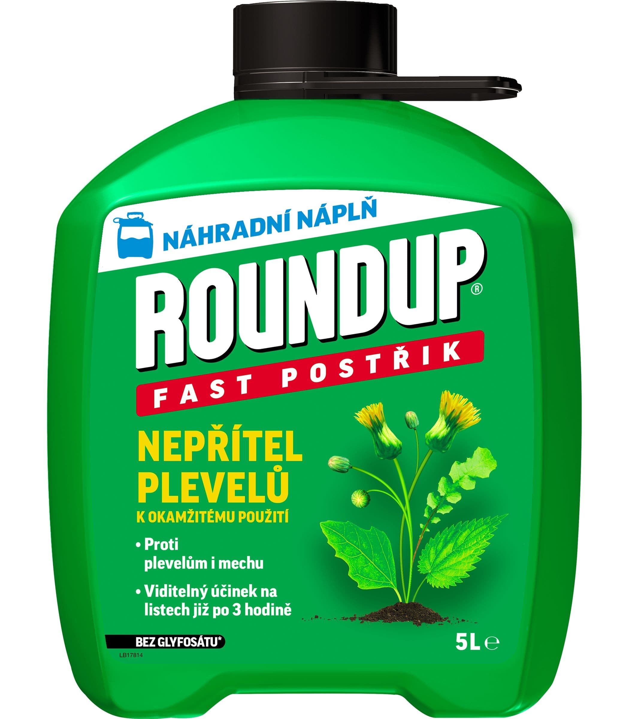 Roundup Fast náhradní náplň 5 l