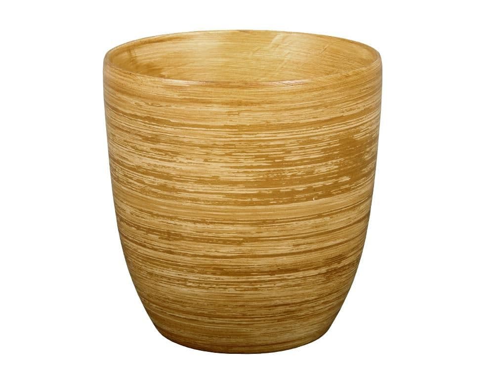 Obal na květník KODET TEAK keramický matný d13x14cm