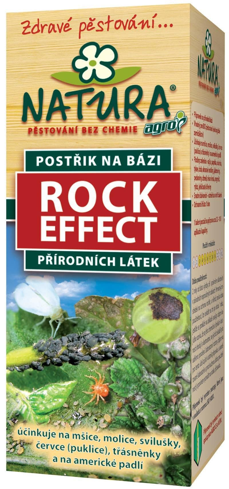 NATURA Rock Effect BIO postřik proti škůdcům 250 ml