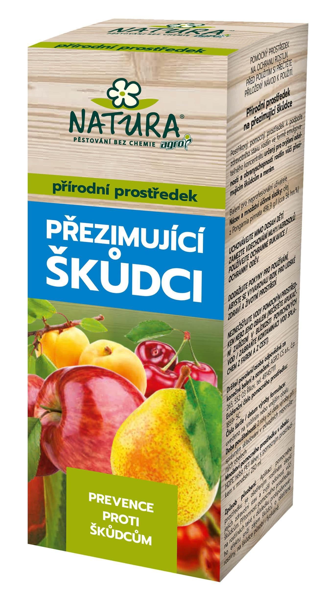 NATURA Přírodní prostředek proti přezimujícím škůdcům 250 ml