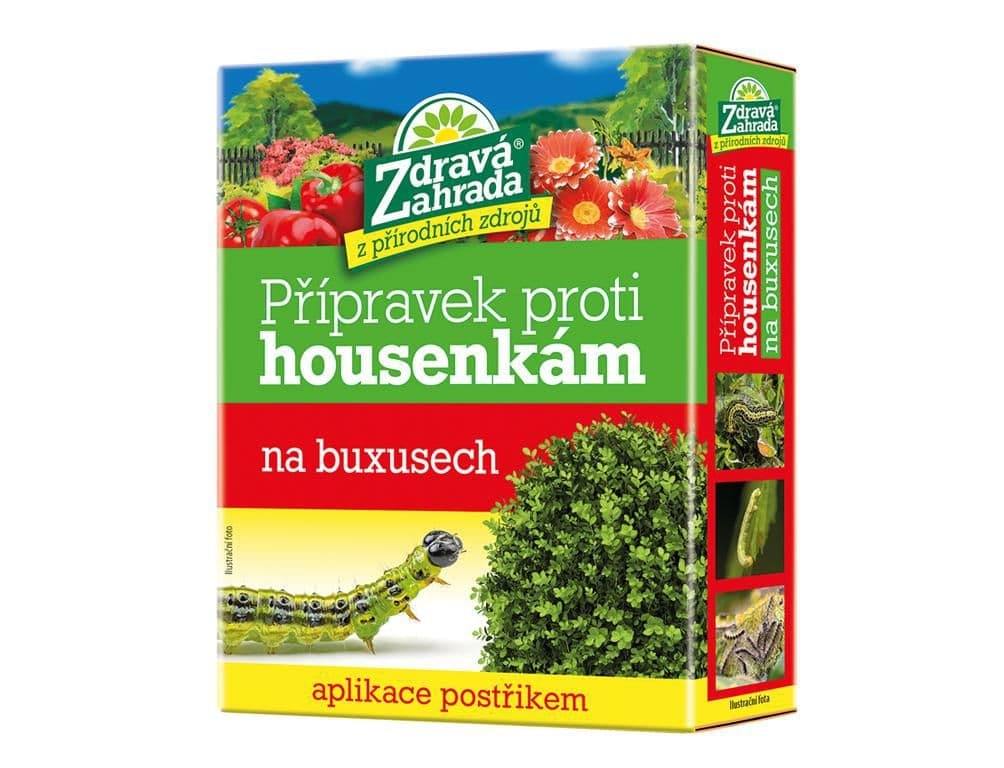 Přípravek proti housenkám na buxusech ZDRAVÁ ZAHRADA 2x10g