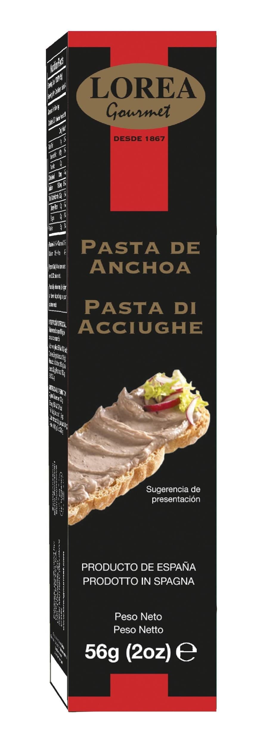 Lorea Ančovičková pasta 56 g