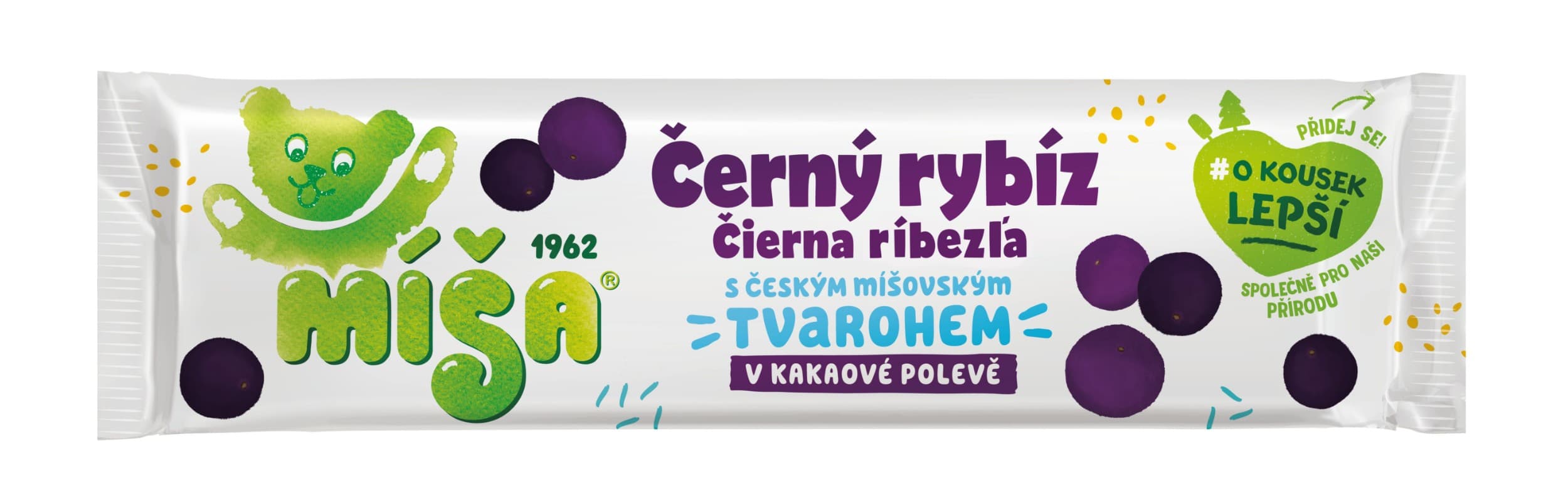 Zmrzlina Míša černý rybíz 55ml