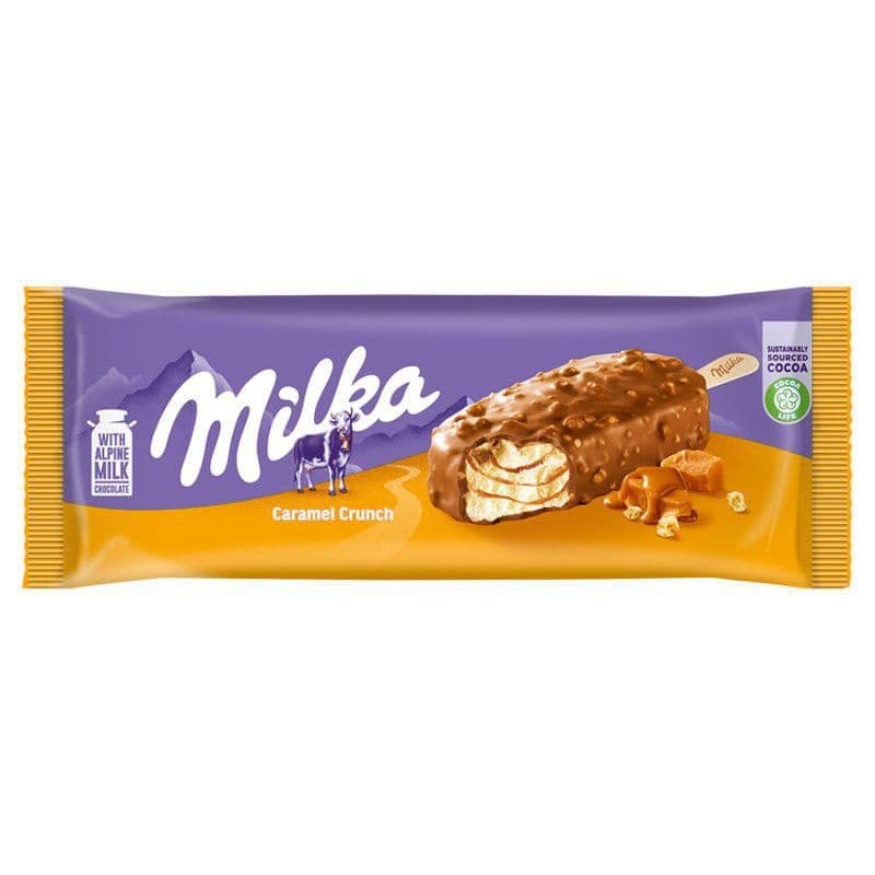 Mondelez Milka nanuk křupavý karamel 90 ml