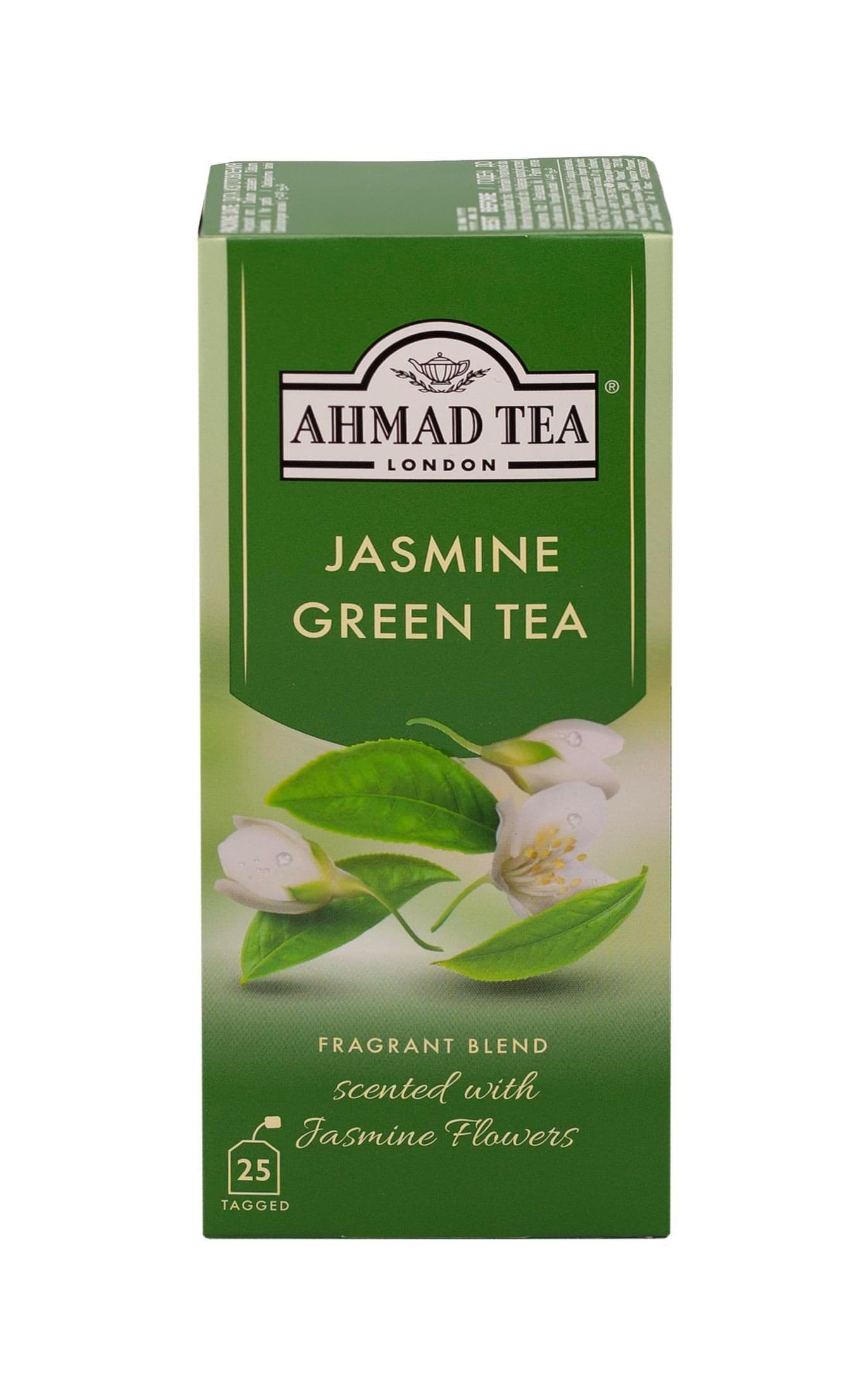 Ahmad Tea Zelený čaj ovoněný květy jasmínu 25x2 g
