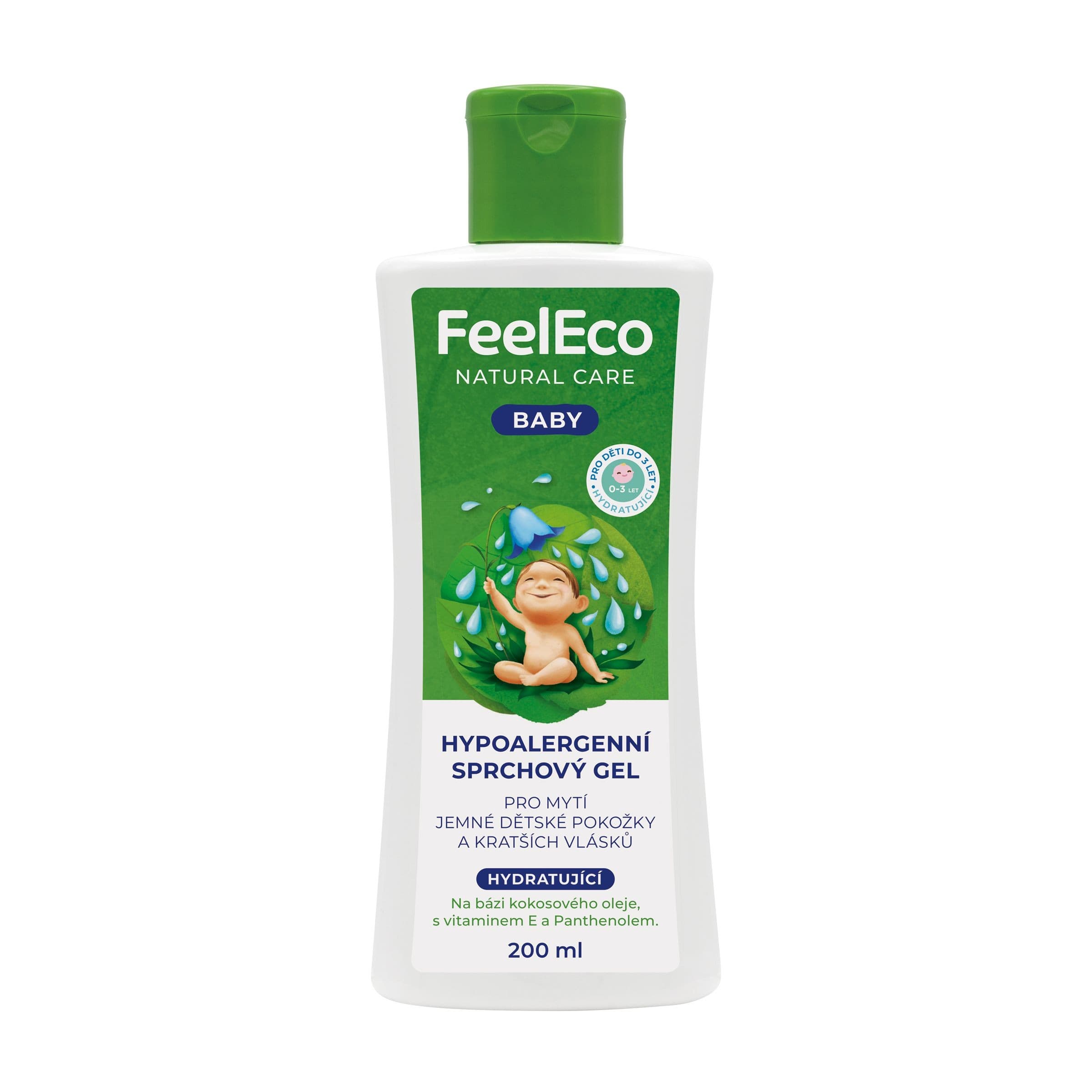 FeelEco Hypoalergenní sprchový gel Baby 200 ml