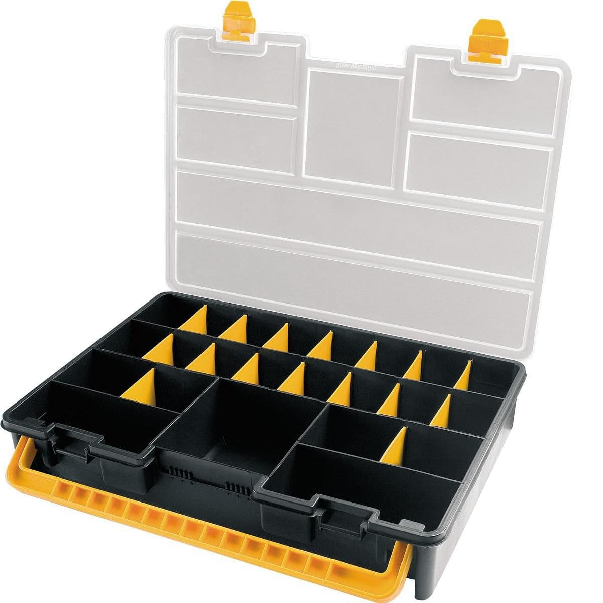 ART PLAST Organizér s volitelnými přihrádkami a madlem, 443x317x80 mm