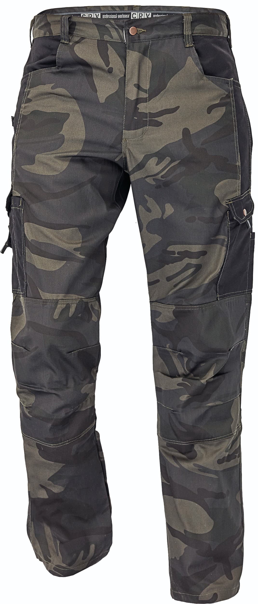 CRAMBE kalhoty camouflage 2XL