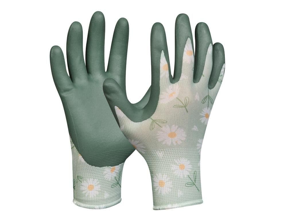 Rukavice GARDENLUXE - DAISY pracovní velikost 7 zelená