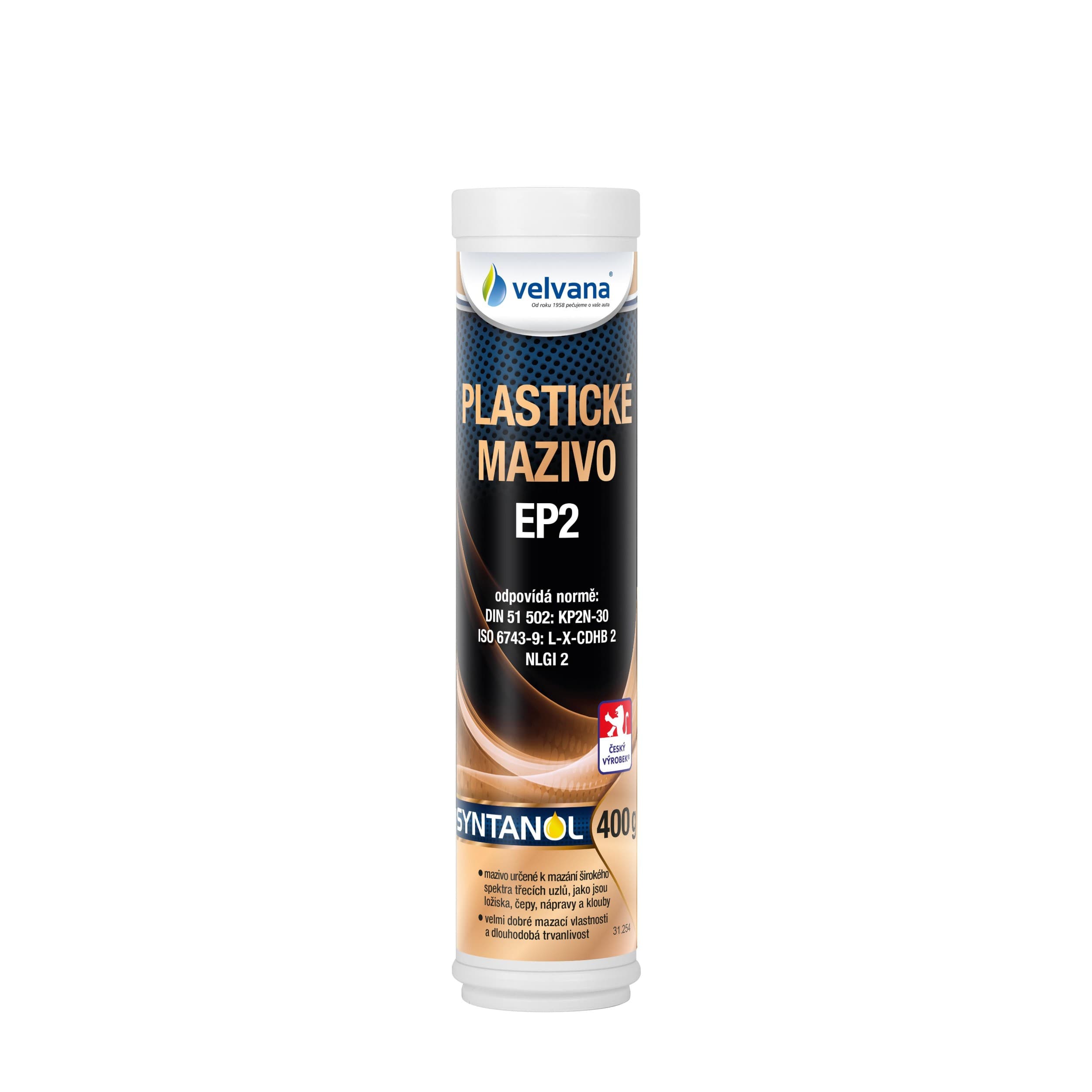 Velvana Syntanol plastické mazivo EP2 400 g
