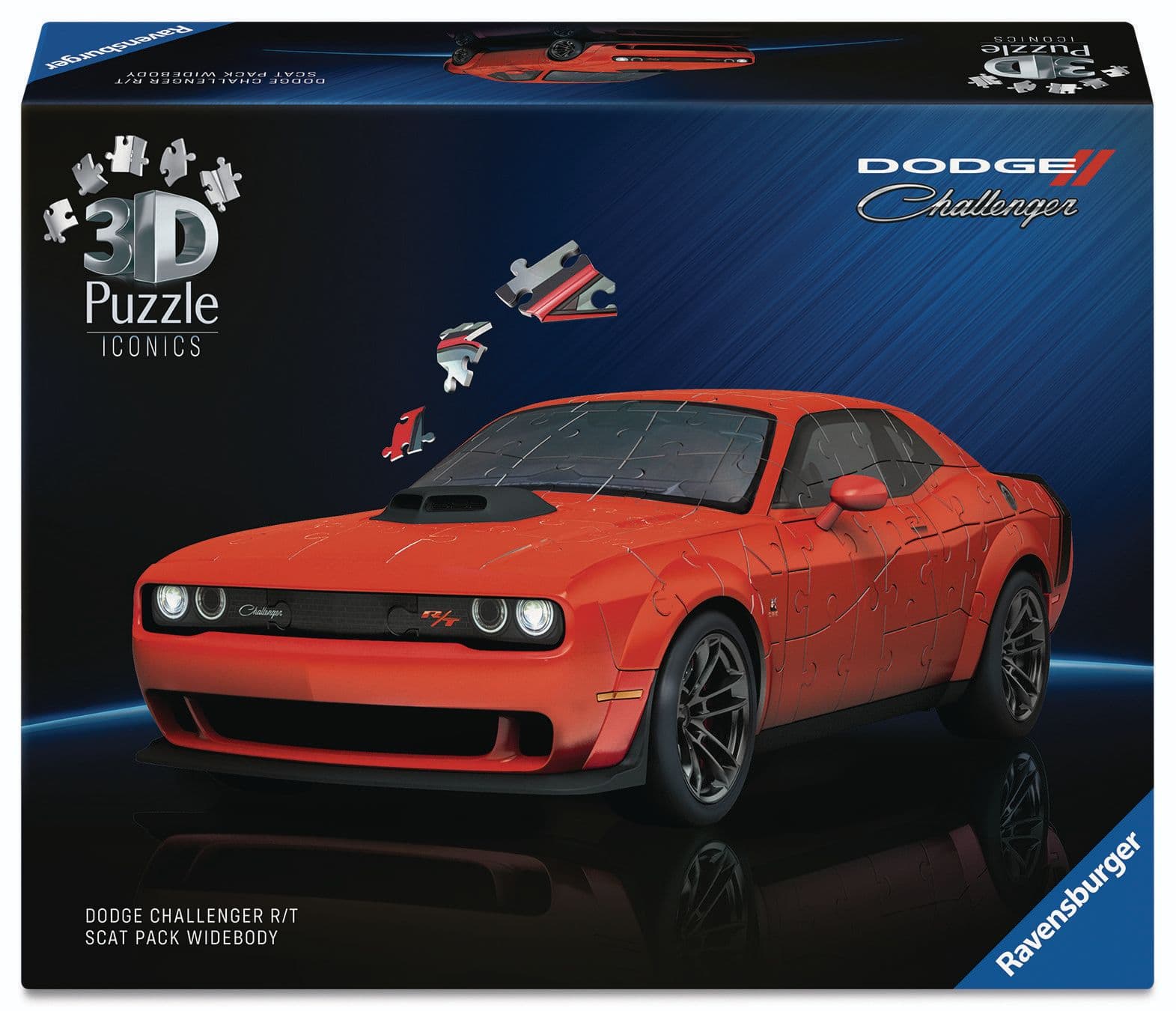 Ravensburger Puzzle 120080367 Iconics: Dodge Challenger R/T Scat Pack Widebody