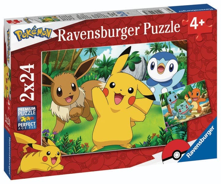 Ravensburger Puzzle 056682 Pokémon 2x24 dílků
