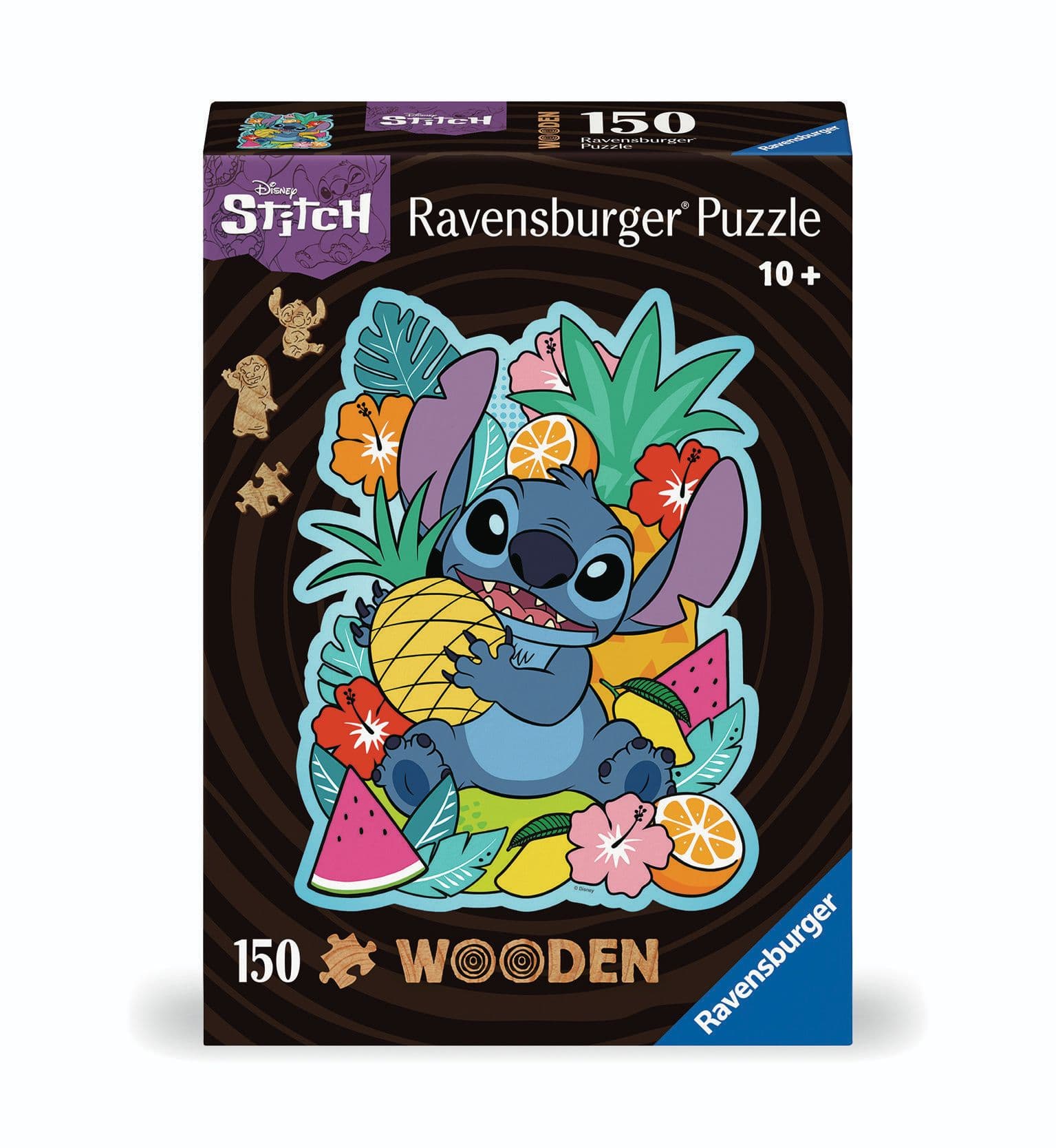Ravensburger Puzzle 120007586 Dřevěné Puzzle Disney: Stitch 150 dílků