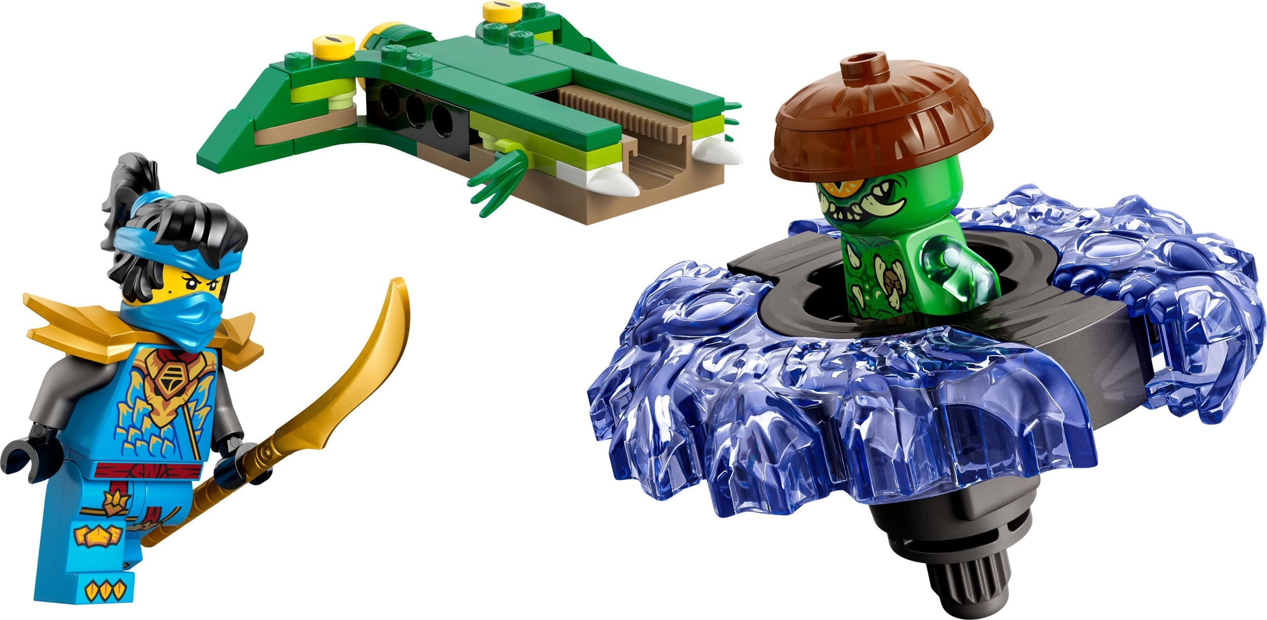 LEGO® NINJAGO® 71849 Nya vs. spinner zmutované příšery