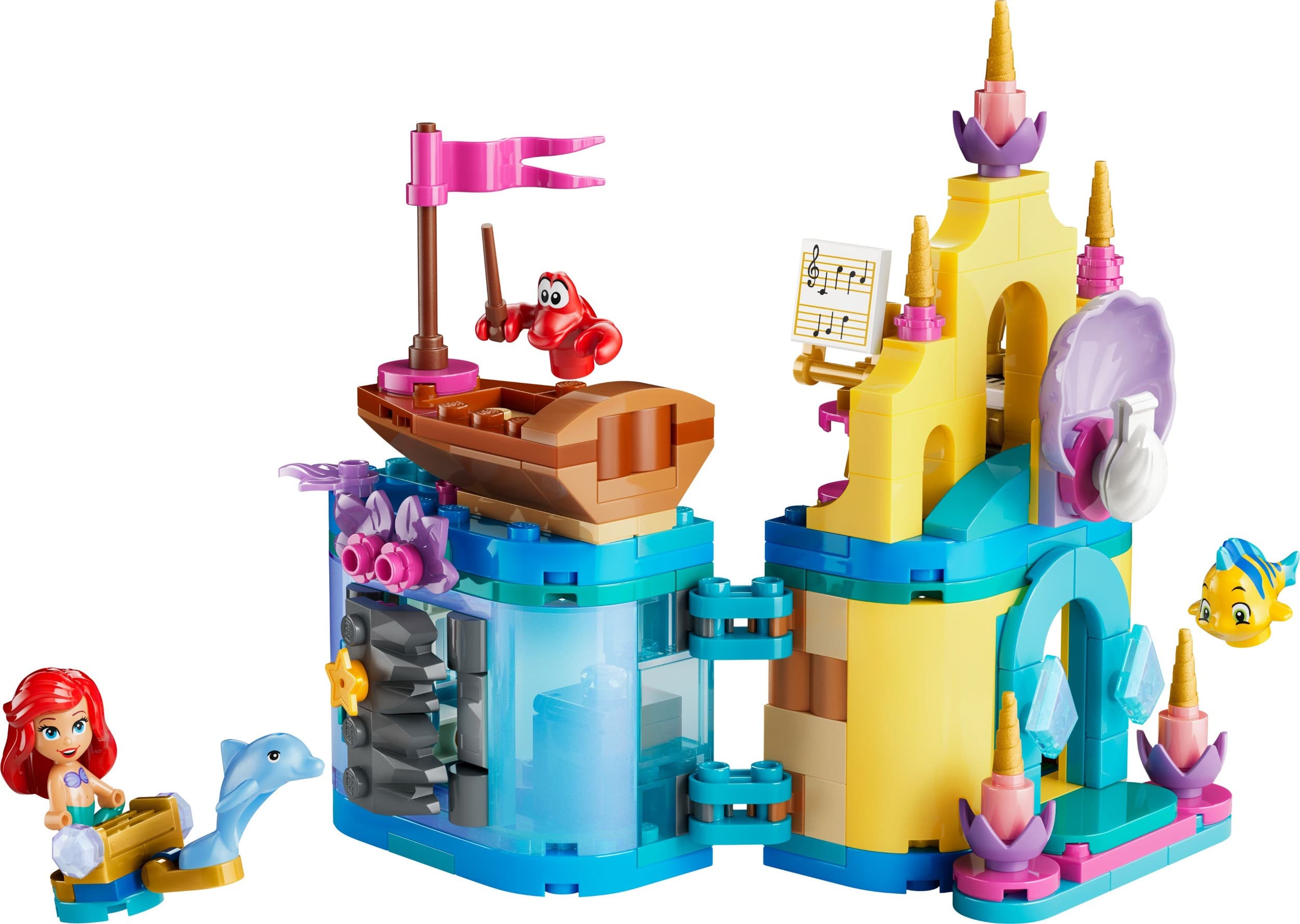 LEGO® Disney 43285 Ariel a její kouzelný miniaturní palác