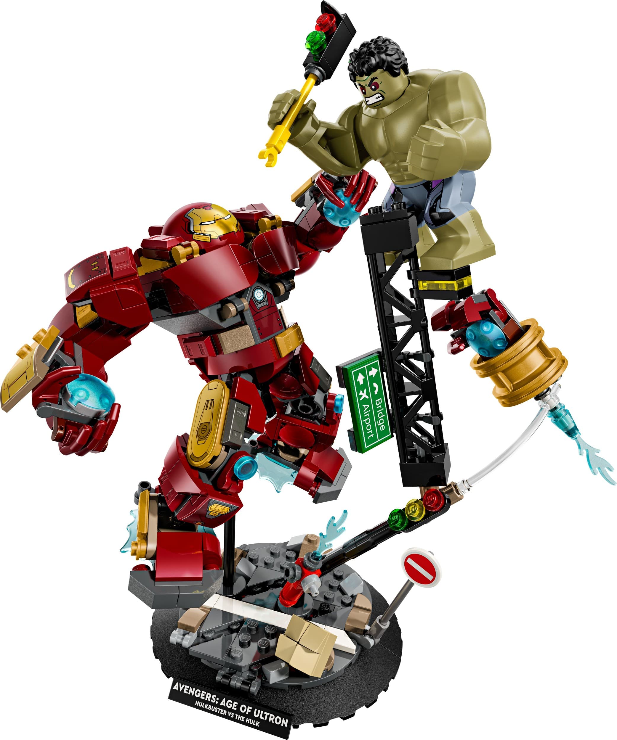 LEGO® Marvel 76343 Epický souboj: Hulkbuster vs. Hulk