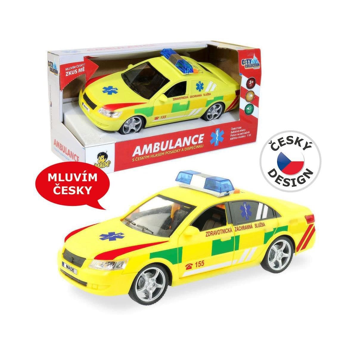 MaDe Ambulance rychlé osobní vozidlo s CZ IC