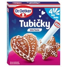 Dr. Oetker Tubičky bílé 4 x 19g (76g)