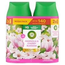 Air Wick Freshmatic Náplň do osvěžovače vzduchu magnolie a květy třešní 2 x 250ml (500ml)