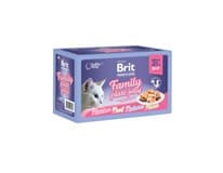 Brit Premium By Nature Kapsičky pro kočky maso v želé 12 x 85 g