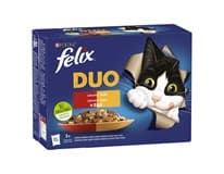 Felix Fantastic DUO kapsičky pro kočky lahodný výběr v želé 12 x 85 g