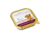 FIRST CLASS Losos paštika pro kočky 100 g