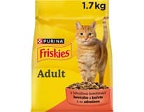 Friskies granule pro kočky hovězí, kuře 1,7 kg