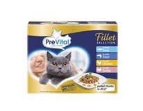 PreVital Kapsička kuře-krůta-pstruh-tuňák pro kočky 12 x 85 g