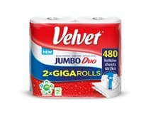 Velvet Utěrky Jumbo Duo 2vrstvé
