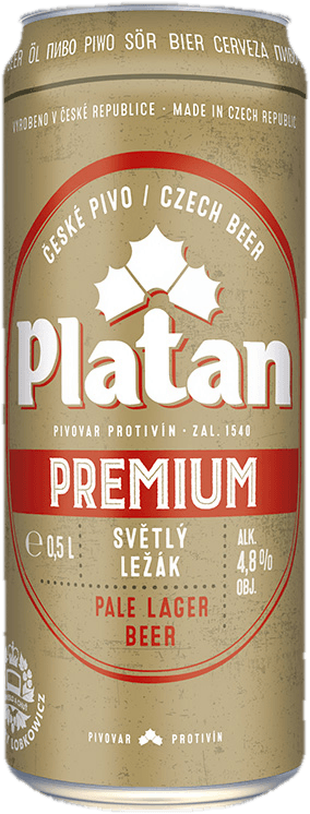 Platan Premium světlý ležák plech