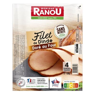 Monique Ranou Pečená krůtí prsa bez dusitanů