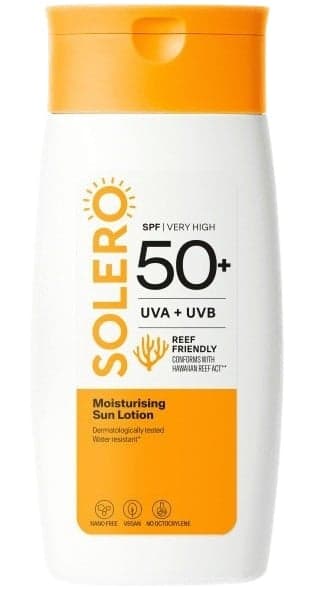 SOLERO Hydratační mléko na opalování SPF50+ 200ml