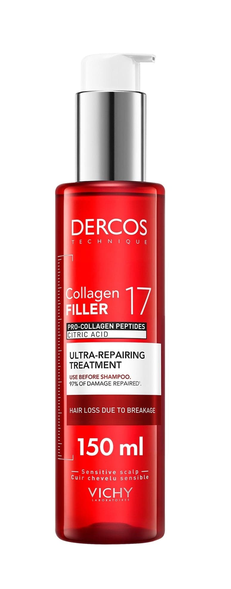 VICHY DERCOS Collagen filler 17 kůra 150ml