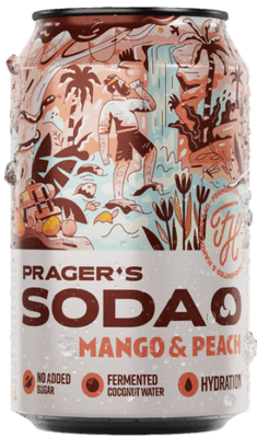 PRAGER'S Soda Mango Peach