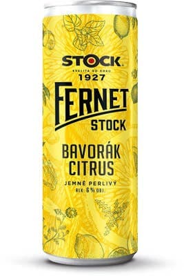Fernet Stock  Bavorák Citrus (6%)