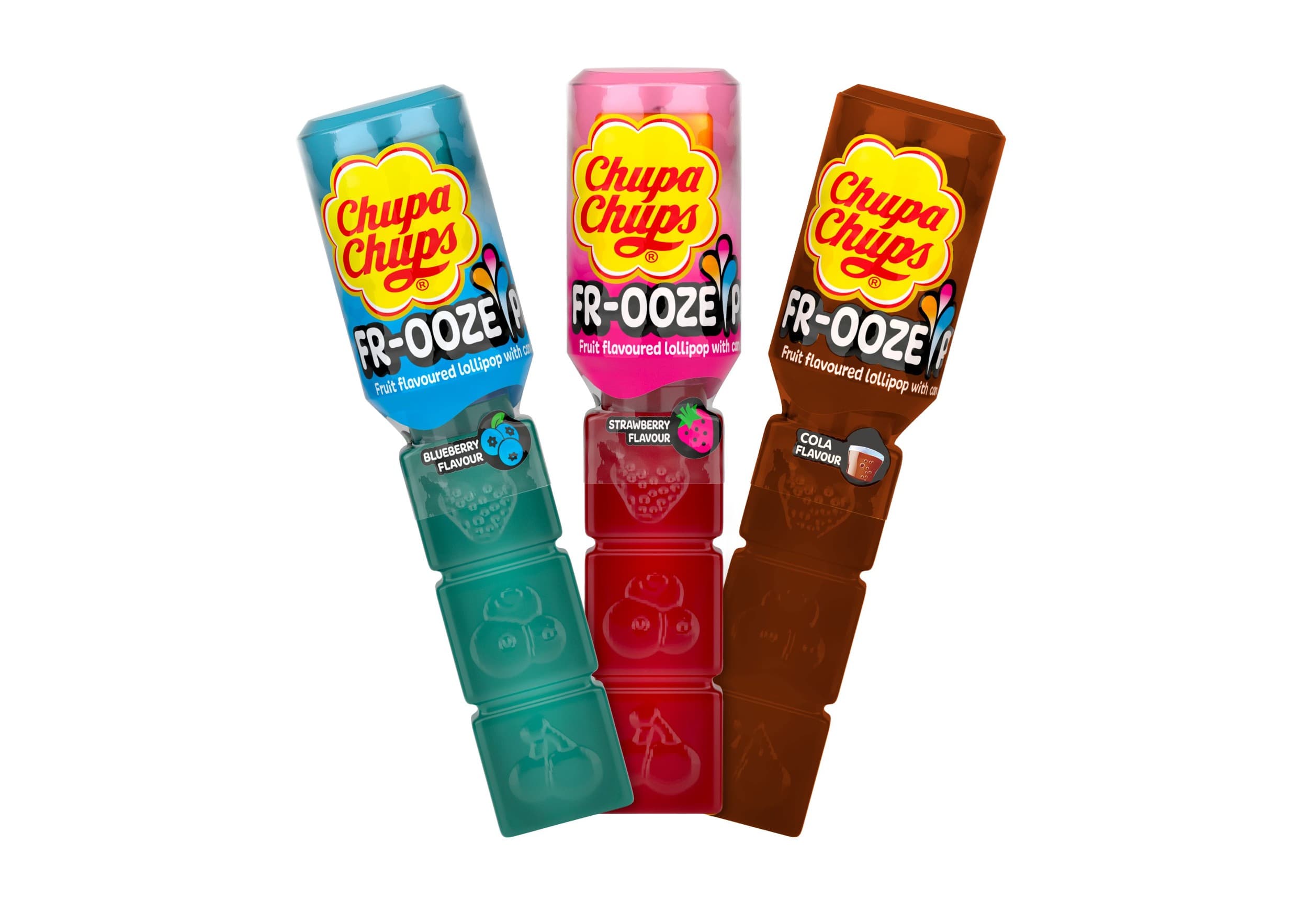 Chupa Chups Frooze pop lízatko 26g, různé příchutě