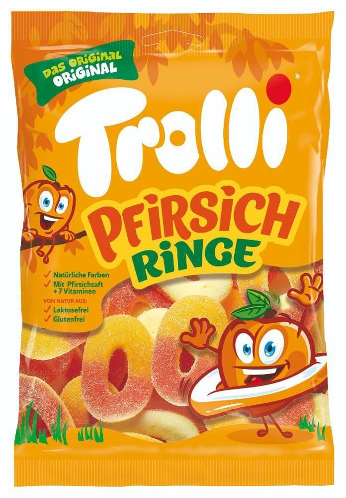 Trolli Broskvové kroužky 200g