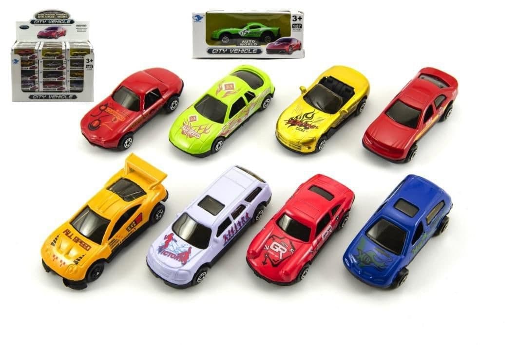Teddies Auto kov 7cm v krabičce